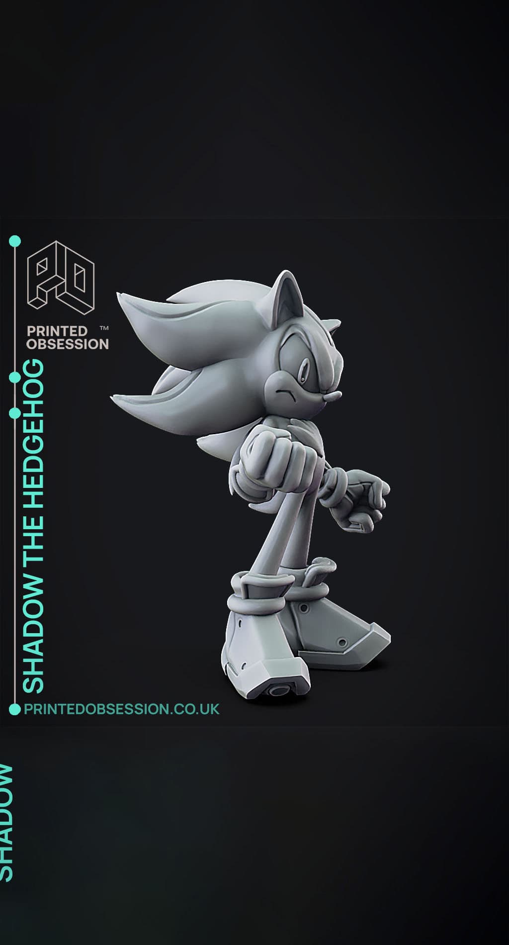 Sa2 Model Shadow The Hedgehog - Sonic Adventure 2 - Fan Art - 3D model by ...