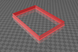 Gingerbread House Cookie Cutter 3d model
