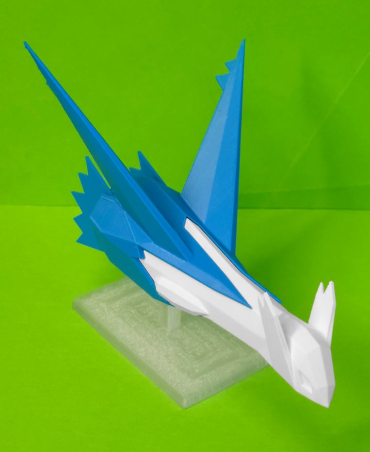 Latios Low Poly Pokemon 3d model