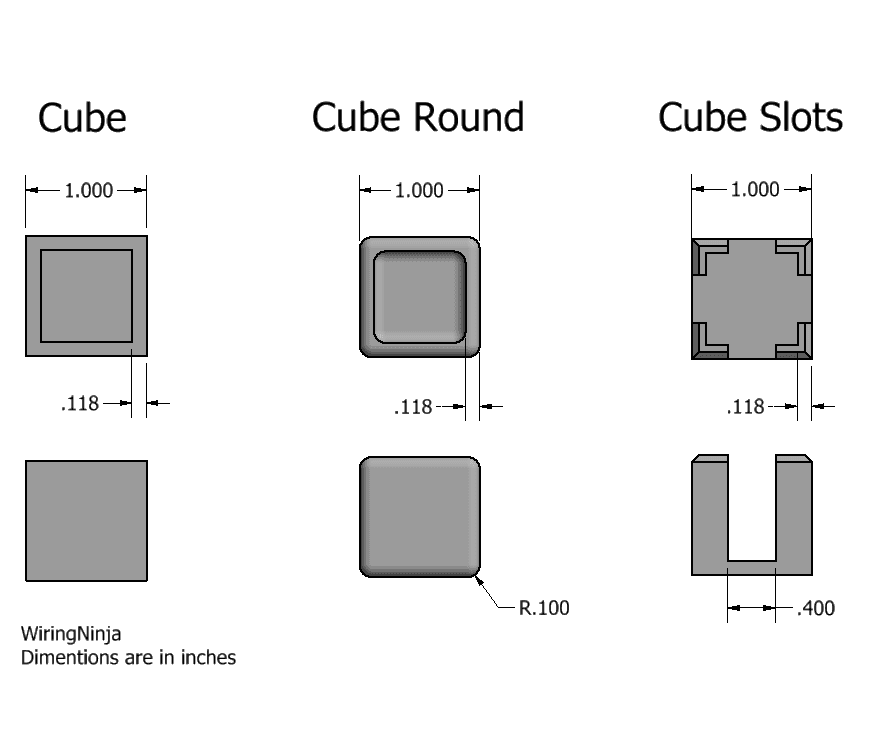 Cube Tightness Fit Test 3d model