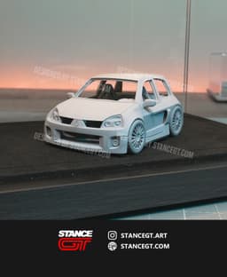 Clio V6 Phase II | Model Kit Car 3d model
