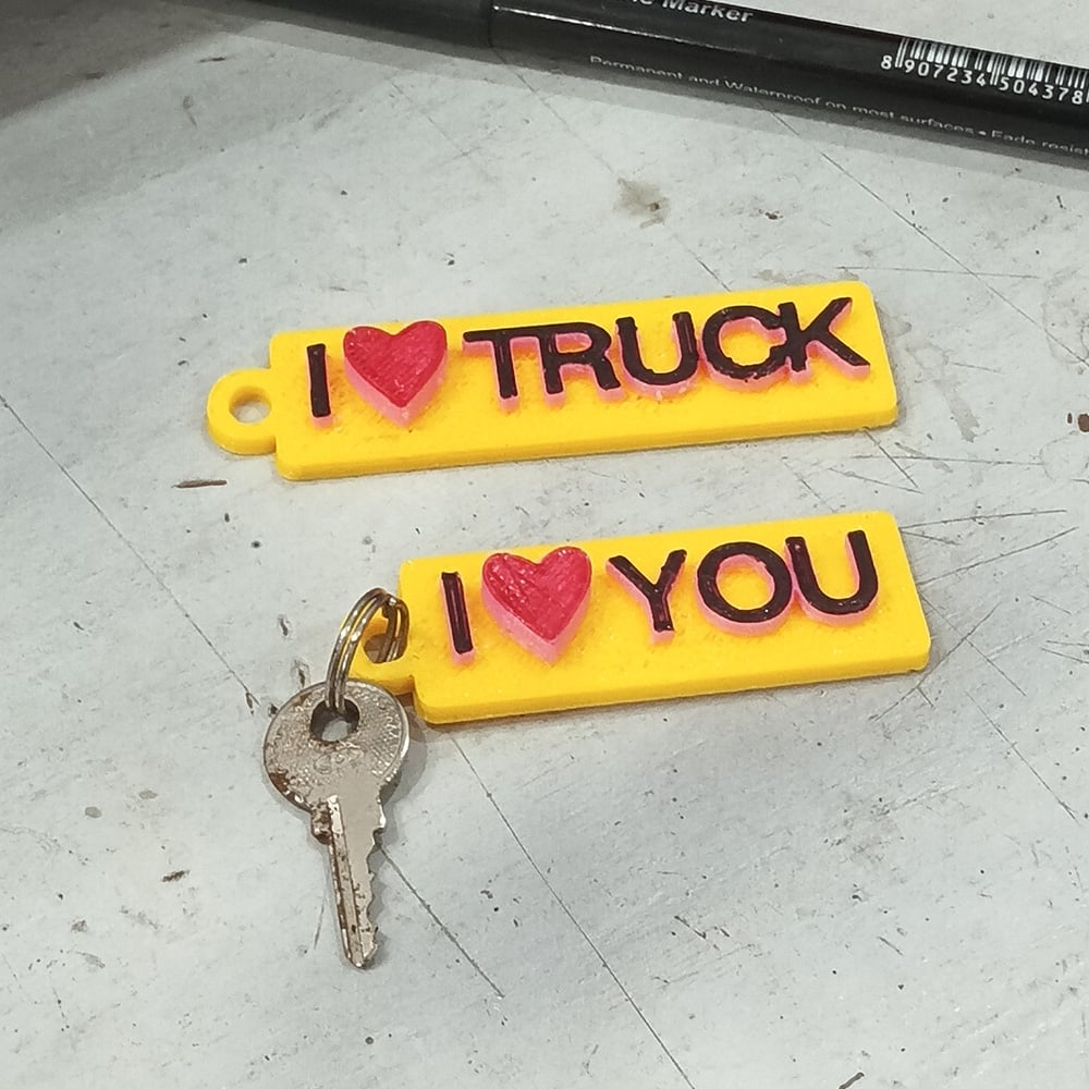 Free 3D Name Keychain STL File Generator 3d model