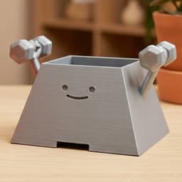 HAPPY PLANTER GYM BUDDY 3d model