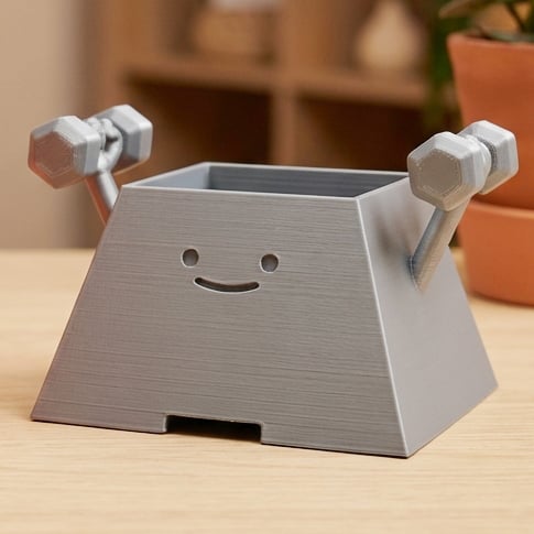 HAPPY PLANTER GYM BUDDY 3d model