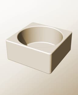 CS96-45 Modular stacking container for modern home decor 3d print stl 3d model