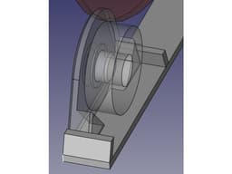 TUSH style spool holder 3d model