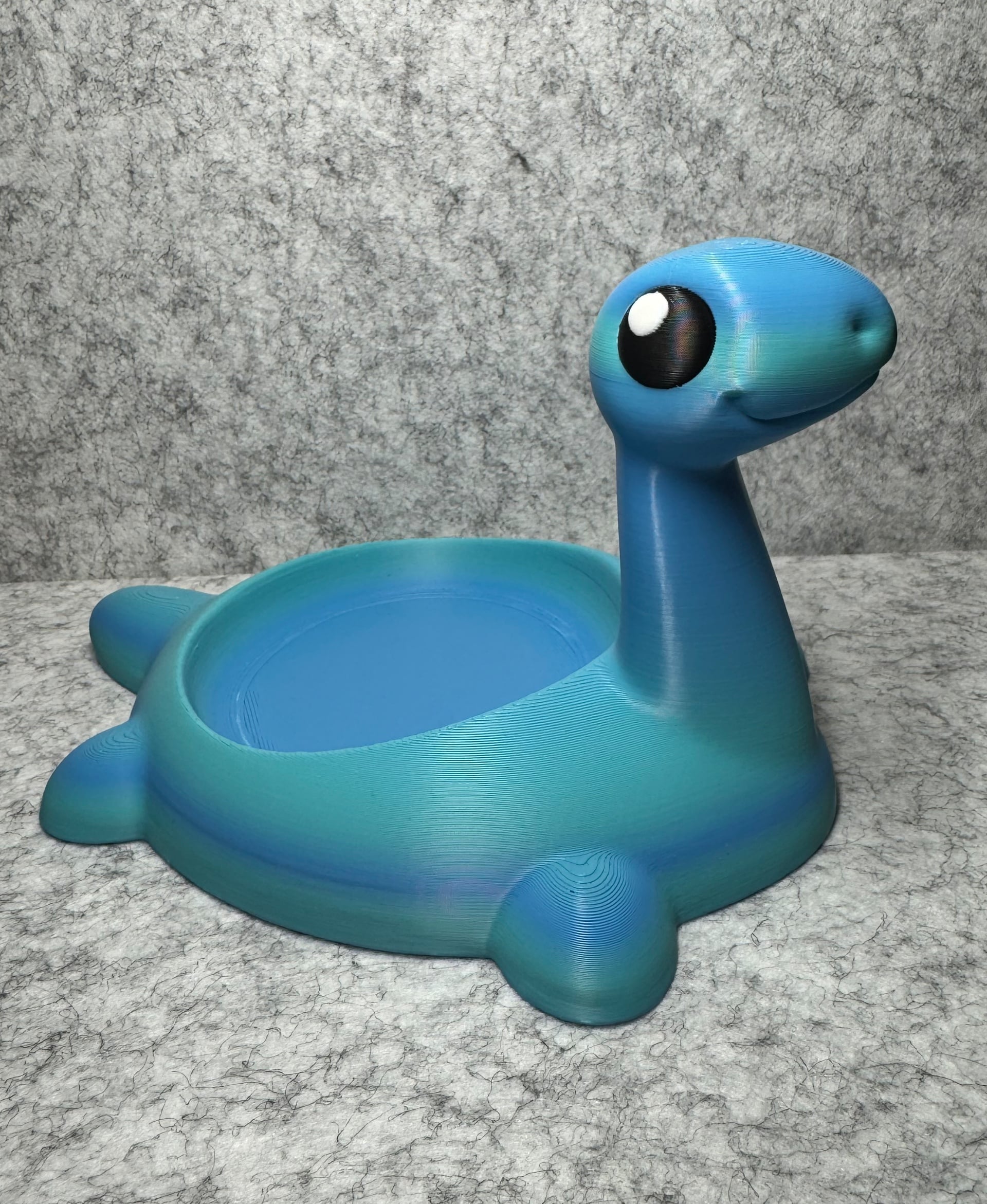 Nessie the Loch Ness Monster trinket dish 3d model