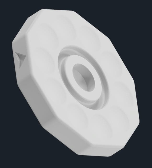 Magnetic Numerical Counter - Game 3d model