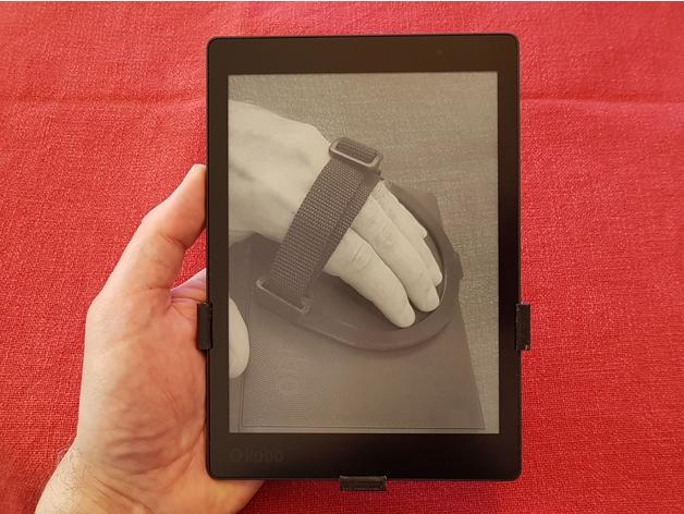 Holder for Kobo Aura One eBook-Reader 3d model