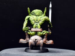 Vogland Orc Hogrider miniature 3d model
