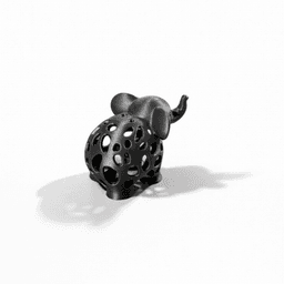 VORONOI ELEPHANT / HOMEDECOR / MODERN DECOR / GOTHIC DECOR / SCULPTURE 3d model