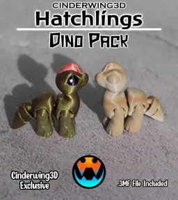 Long Neck Dino - Hatchling 3d model