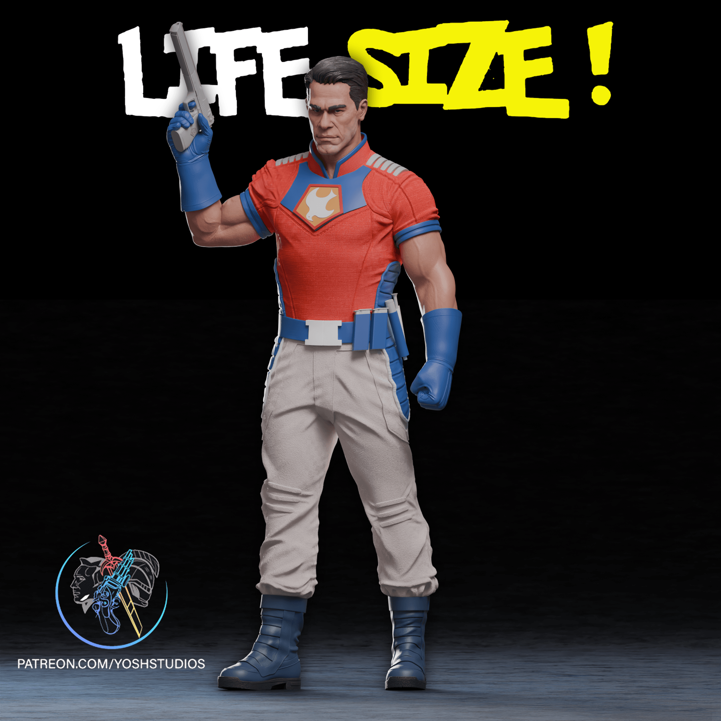 Life Size Peacemaker 3D Printer STL file 3d model