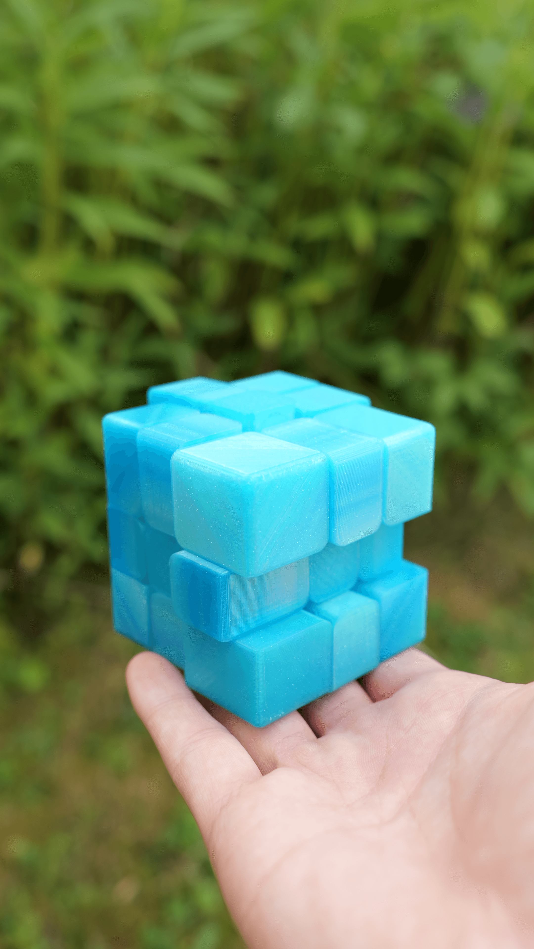 Asymmetry Cube Puzzle 3d model