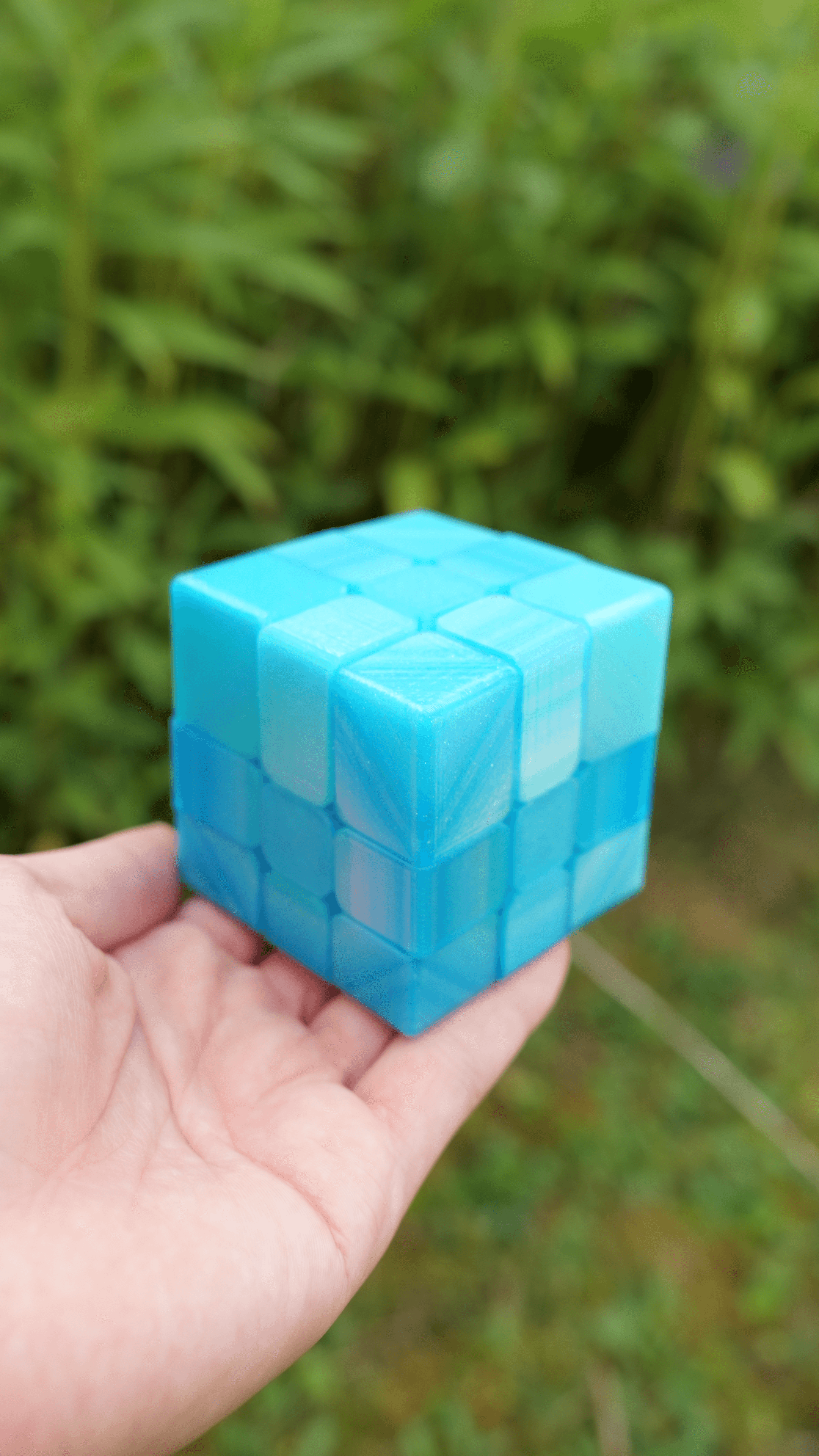 Asymmetry Cube Puzzle 3d model