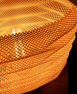 Bellows Weave Lamp - Shade Only 3d model