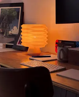 Bellows Weave Lamp - Shade Only 3d model