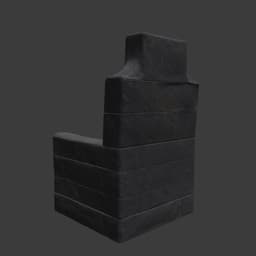 Stone Throne 3d model