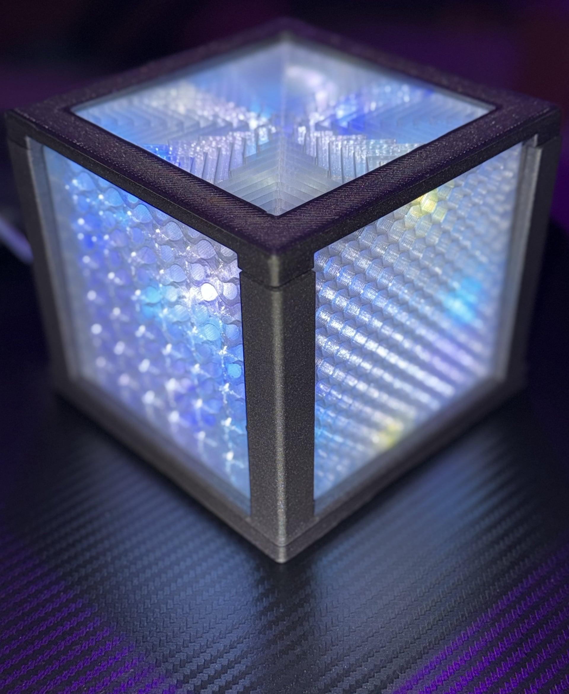Lithophane Infill Cube 3d model