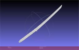 Metal Gear Rising Raiden High Frequency Blade Assembly 3d model
