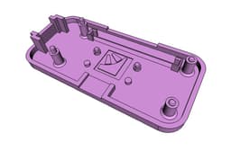 Easy Soldering Stand For Raspberry Pi Zero + USB Stem - (Resin) 3d model