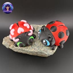 Ladybug Puff - Exclusive Model 3d model