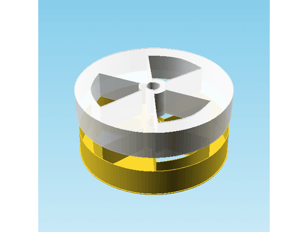 Radioactive, nestable box (v1) 3d model