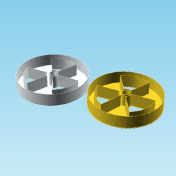 Radioactive, nestable box (v1) 3d model