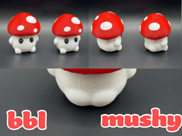Chonky Chaps: Mushy! V2 - BBL Mushy 3d model