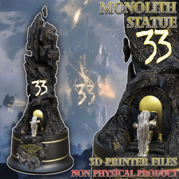 Paintress Monolith from Clair Obscur: Expedition 33 3d model