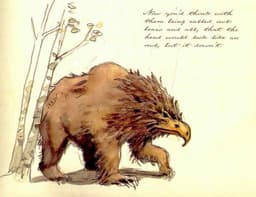 Owlbear through the ages- Dragonlance: Fifth Age 3d model