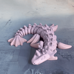 Flexi Water Dragon 3d model