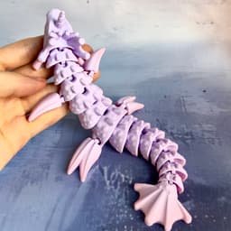 Flexi Water Dragon 3d model