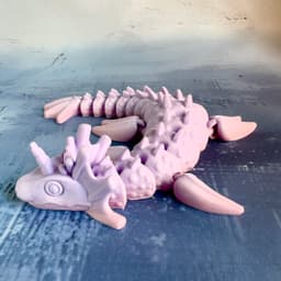 Flexi Water Dragon 3d model
