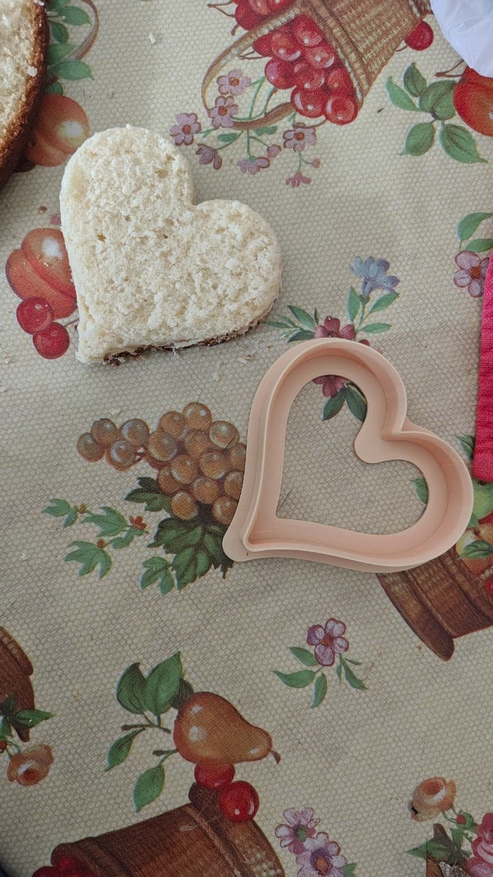 Cookie Cutter Heart Shape 3d model