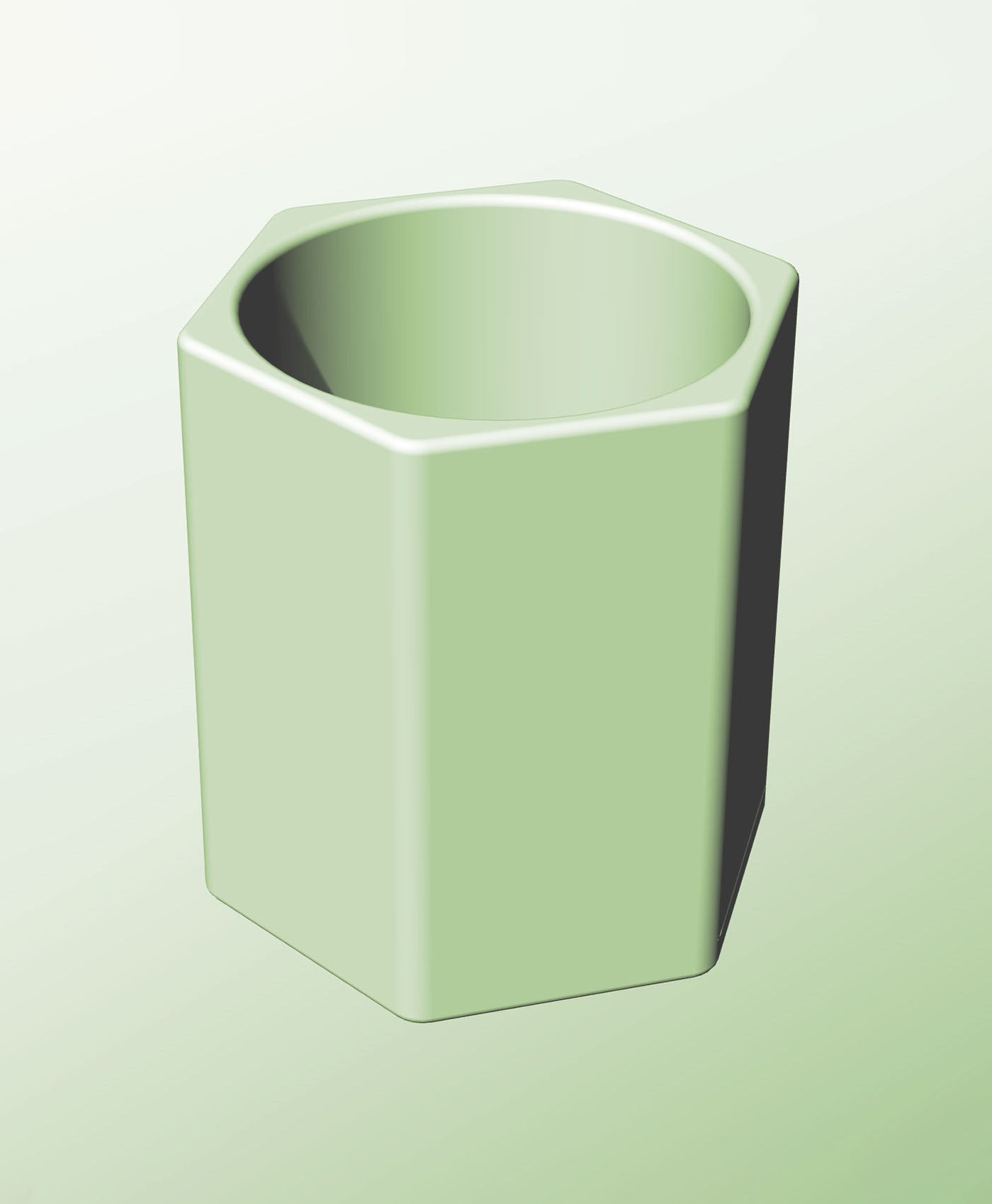 CH128-170 Modular component container for modern decor 3d printing 3d model