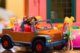 Jeep polly pocket 3d model