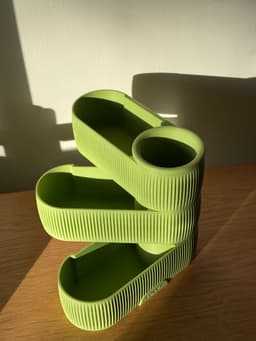 Fan-Out Desktop Organizer - (for Makeup, Stationery, etc.) 3d model