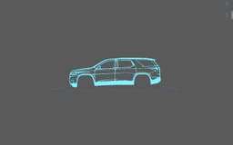 Chevrolet - Traverse 2018 Wall Art 3d model