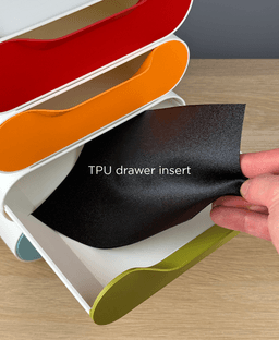 Stack, stackable drawers. 3d model