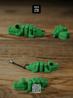 Alligator with Strong Joint 3d model