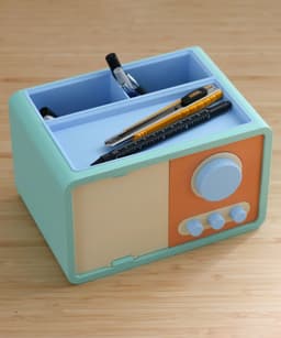 ECHO-VAULT ORGANIZER WITH HIDDEN STORAGE | NO SUPPORTS, NO GLUE, NO AMS 3d model