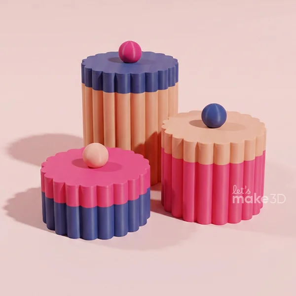 Circular Organizer 3d model