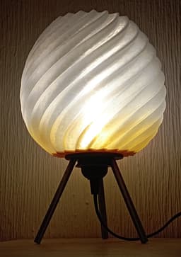 SPIRAL GLOW LAMP 3d model
