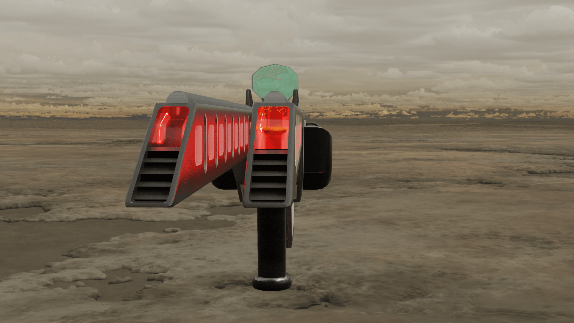 COMPRESSED IONIZED PLASMA SHOTGUN 3d model