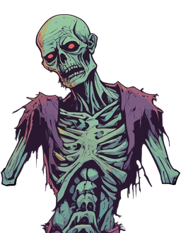 Zombie Trinkets Holder 3d model