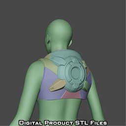 Si Fi Juno Space Ranger Body Suit Overwatch 2 3d model