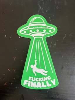 Fucking Finally Alien Abduction 3d model