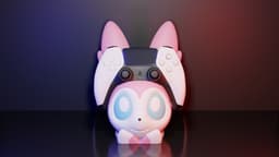 Sylveon Controller Holder 3d model