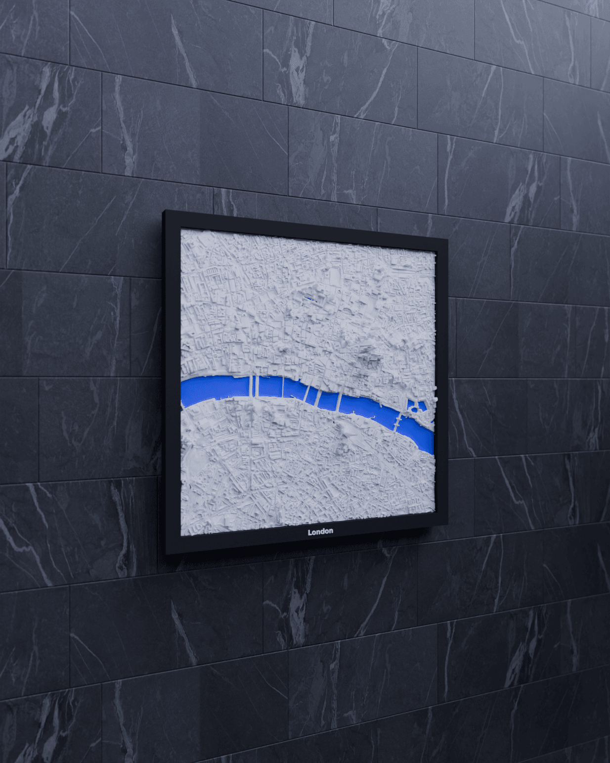 London, United Kingdom - 3D Miniature 3d model